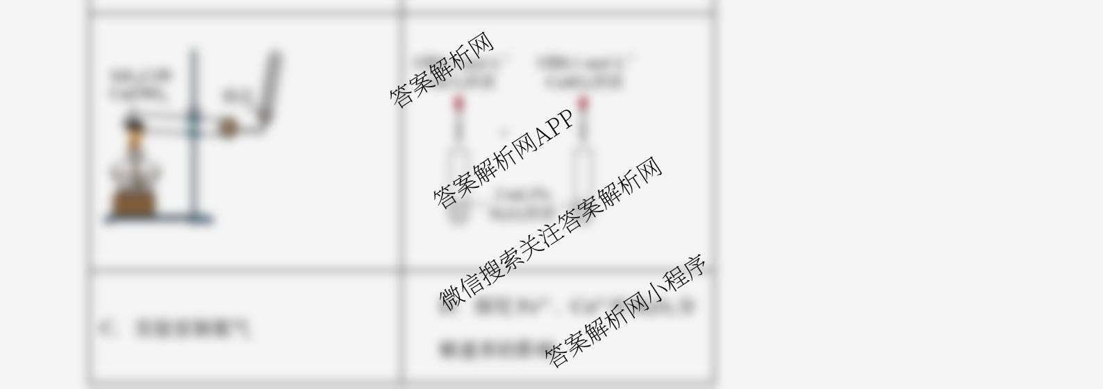 张家界市2024~2025学年第二学期高二期末考试试卷及答案汇总（含化学(C)、地理(A卷)、物理等）化学试题