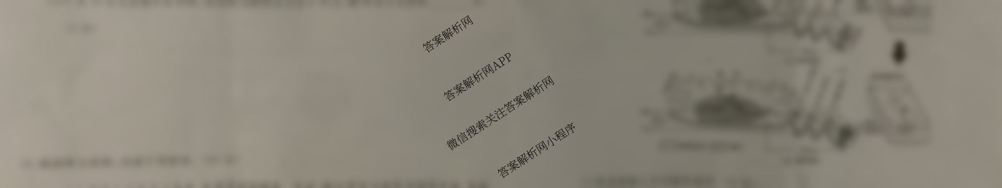 四市普通高中2024-2025学年度高二第一学期期中教学质量检测(25067B)（含政治、化学、英语等9份）地理试题