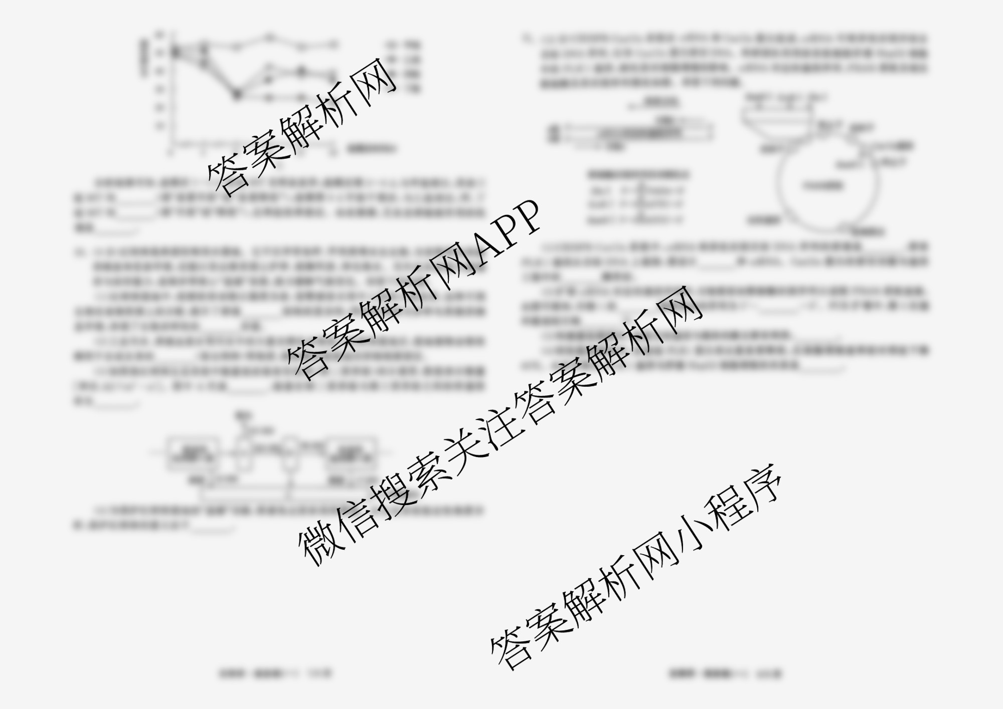 天舟高考衡中同卷2026年普通高等学校招生全国统一考试模拟信息卷(一)1各科答案及试卷: 含化学(无字母)、地理、英语(B)试卷解析生物试题