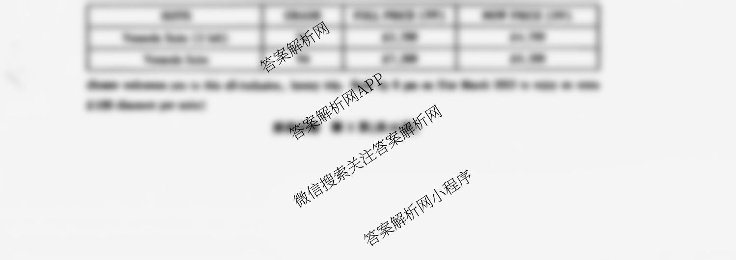 圆创湖北省高中名校联盟2026届高三第一次联合测评各科答案及试卷（含英语、历史、化学等）英语试题