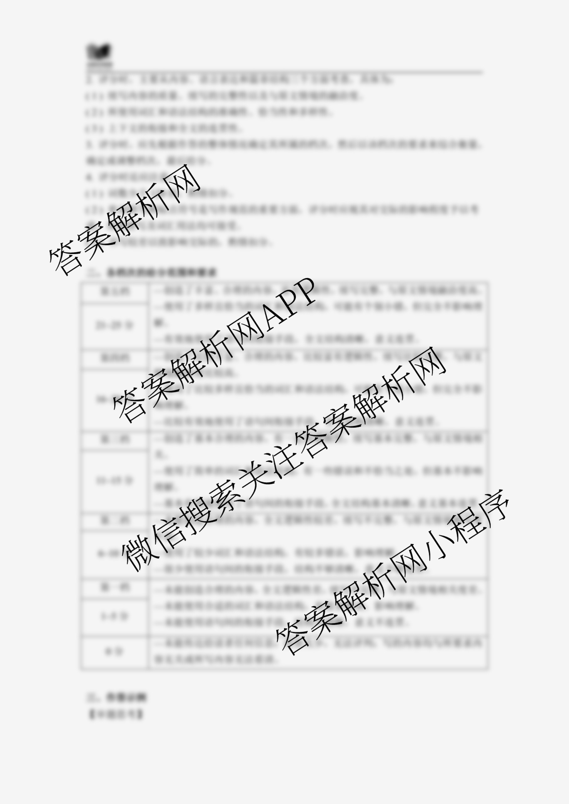 全国名校联盟2026届高三联合开学模底考试2025.8（含数学 政治 历史等10份）英语答案