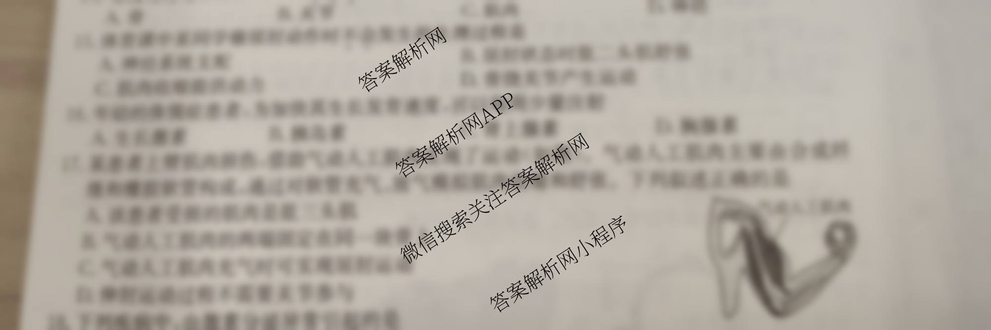 安徽省2025-2026八年级阶段[AH(1)]试卷及答案汇总（19科全）生物试题