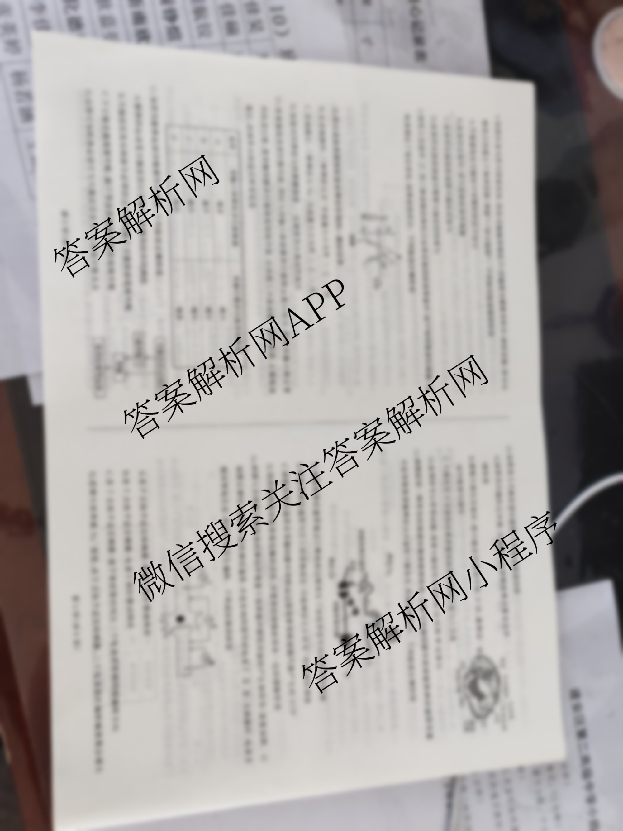 百师联盟2025-2026学年度高二9月联考各科答案及试卷: 含数学(百RA)、地理、历史试卷解析生物试题