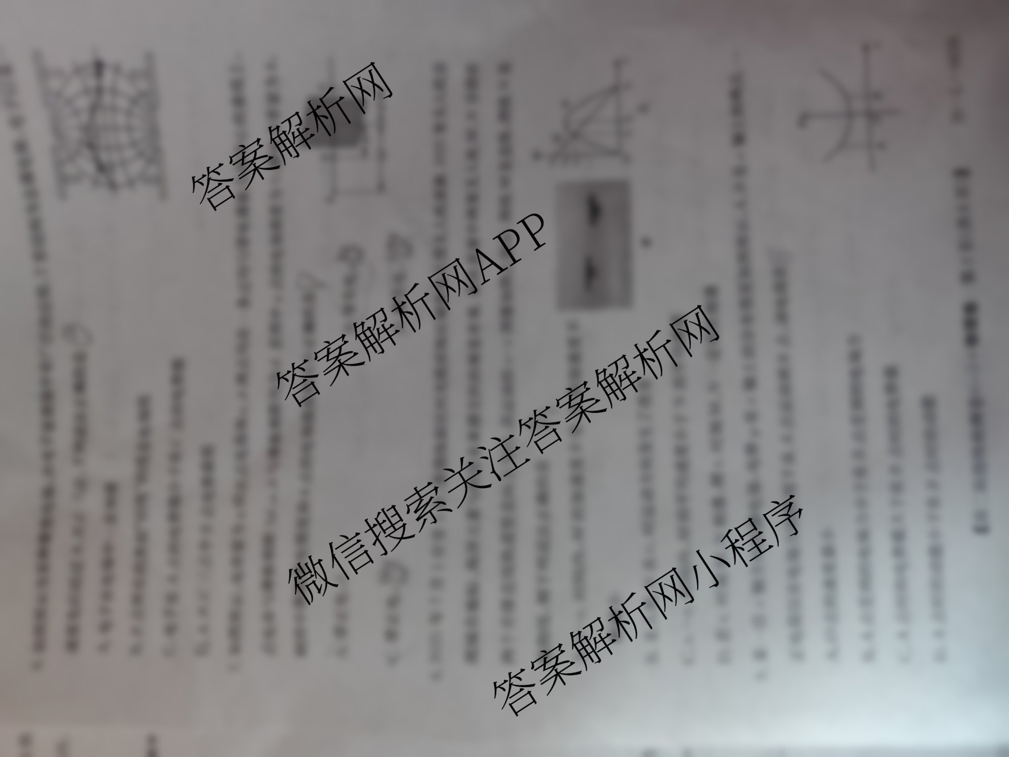 陕西省2024级高二第一学期阶段性检测卷(一)(26-L-065B)试卷及答案汇总（含数学 物理 语文等9份）物理试题
