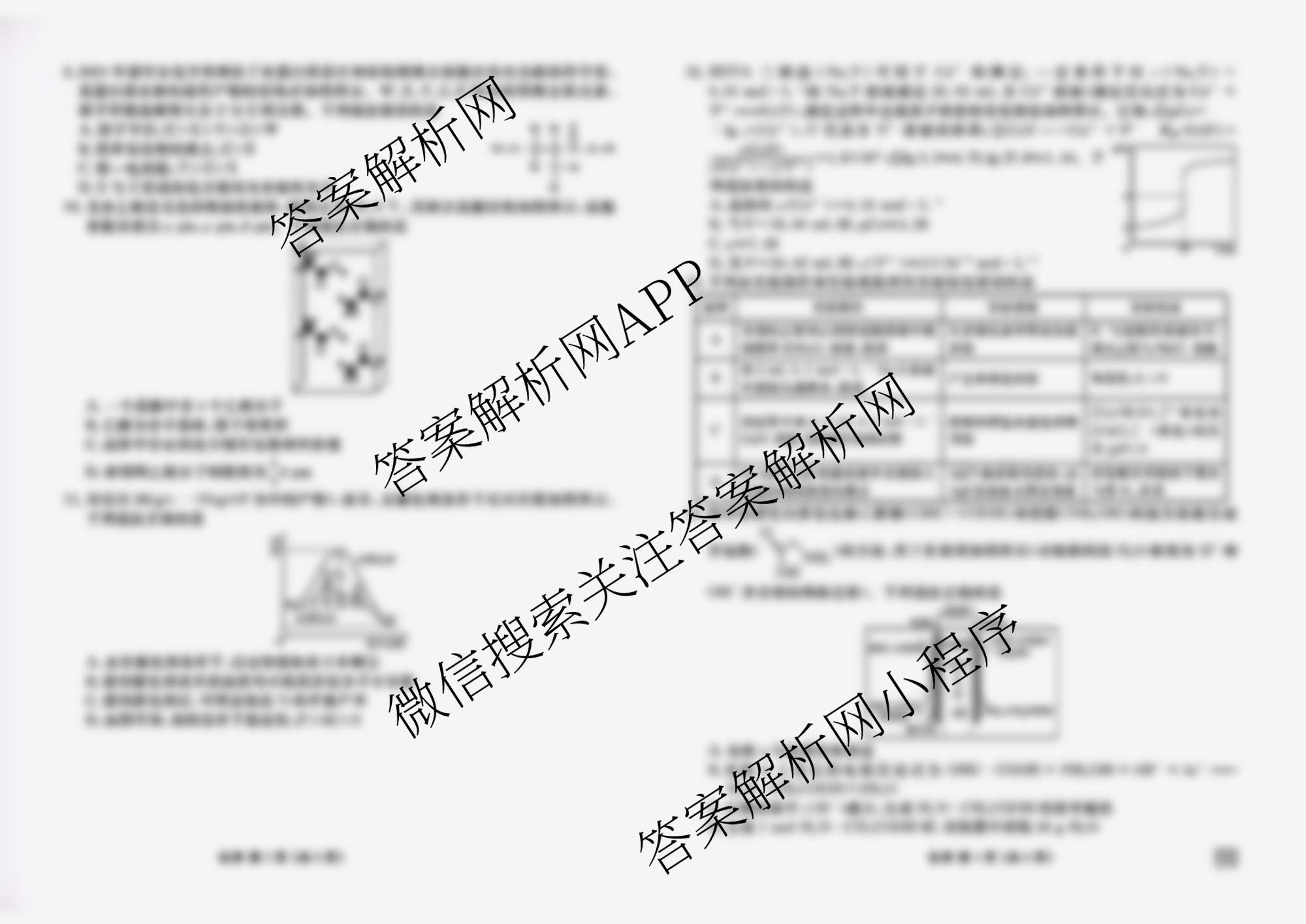 衡水金卷2026届高三年级10月考试(10.10): 含英语、语文、化学(HJ)试卷解析化学试题