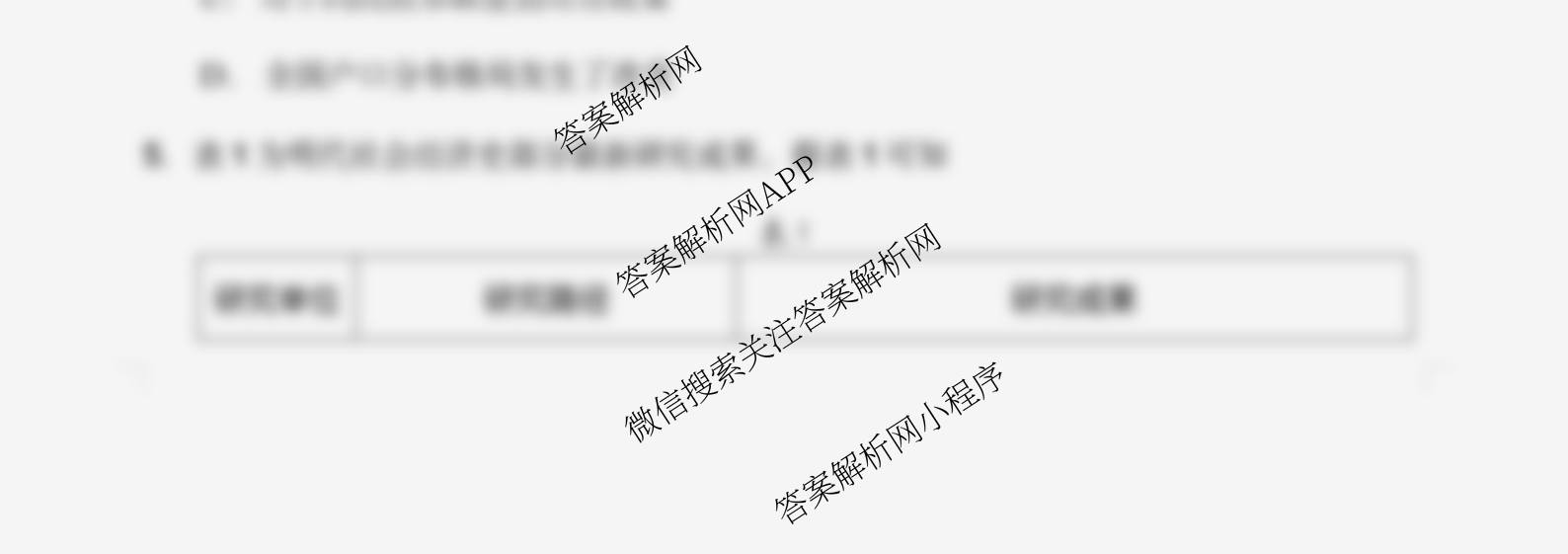 福建省福州一中2024-2025学年第二学期第四学段模块考试高二: 含地理、物理、语文试卷解析历史试题
