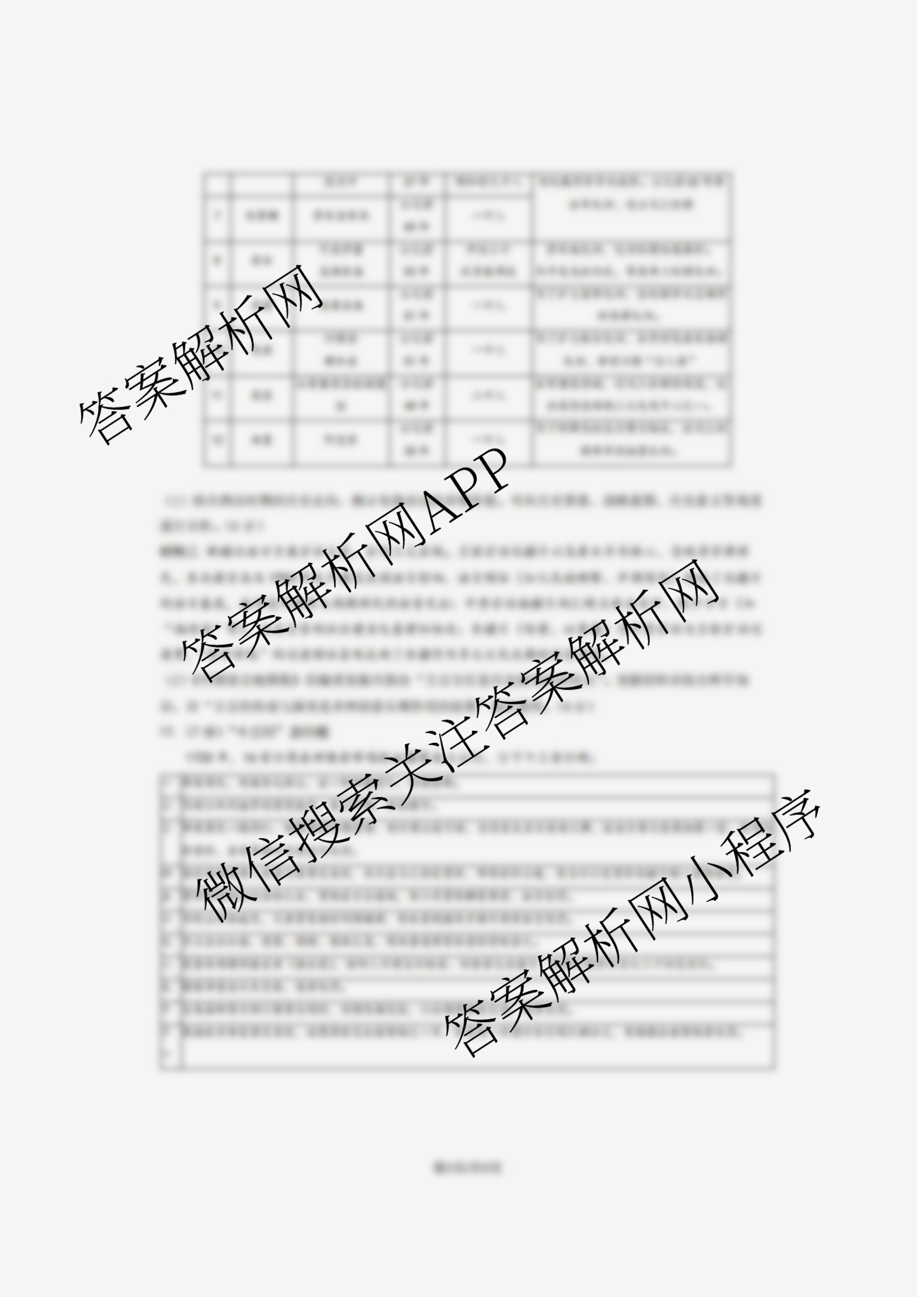 北京市朝阳区2025~2026学年度第一学期期中质量检测高三(2025.11)试卷及答案汇总（9科全）历史试题