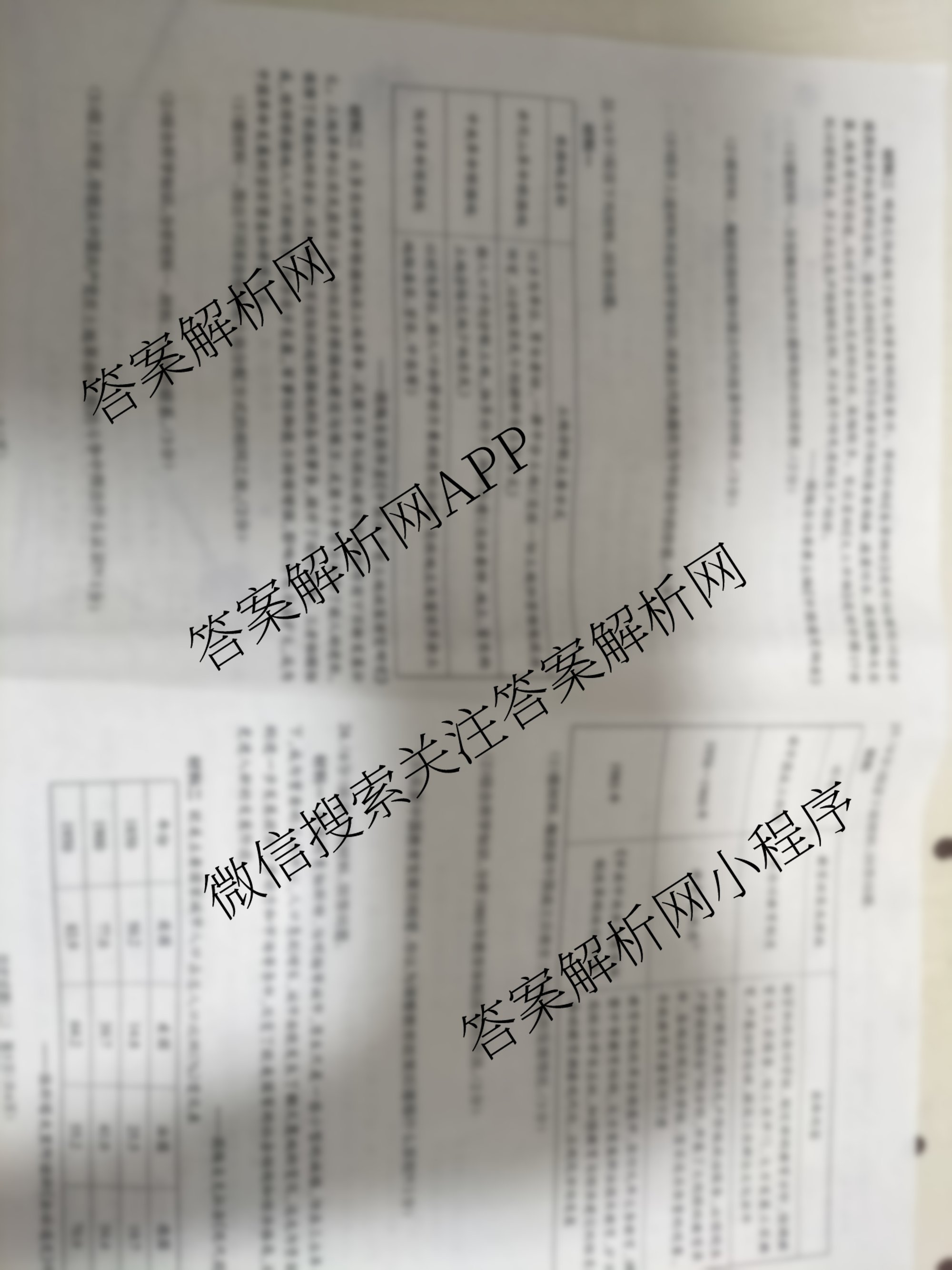 2025年河南省中考仿真模拟考试(二)5.28各科答案及试卷（7科全）历史试题