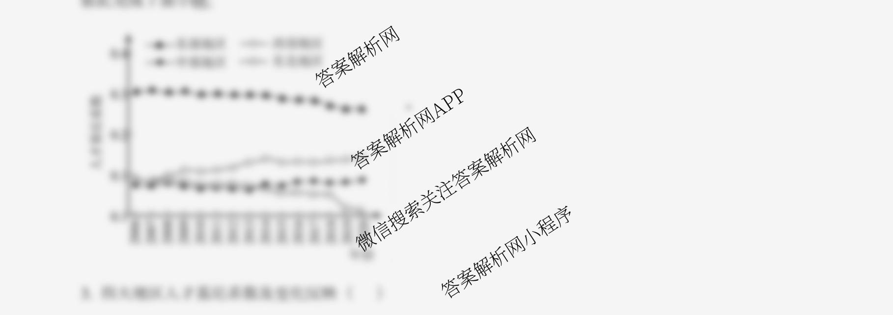 南开大学附属中学2026届上学期第一次阶段检测试卷及答案汇总（9科全）地理试题