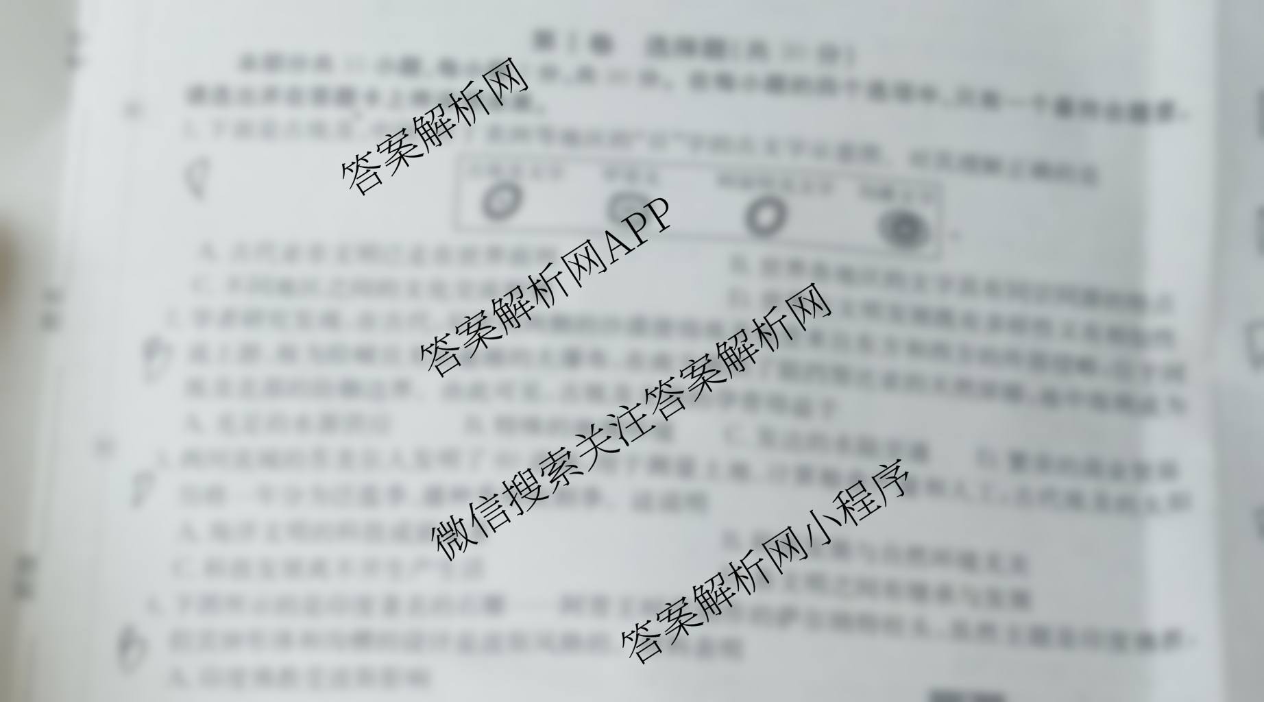 山西省2025-2026届九年级第一次阶段评估(9.18)试卷及答案汇总（含道德与法治、英语、数学等7份）历史试题