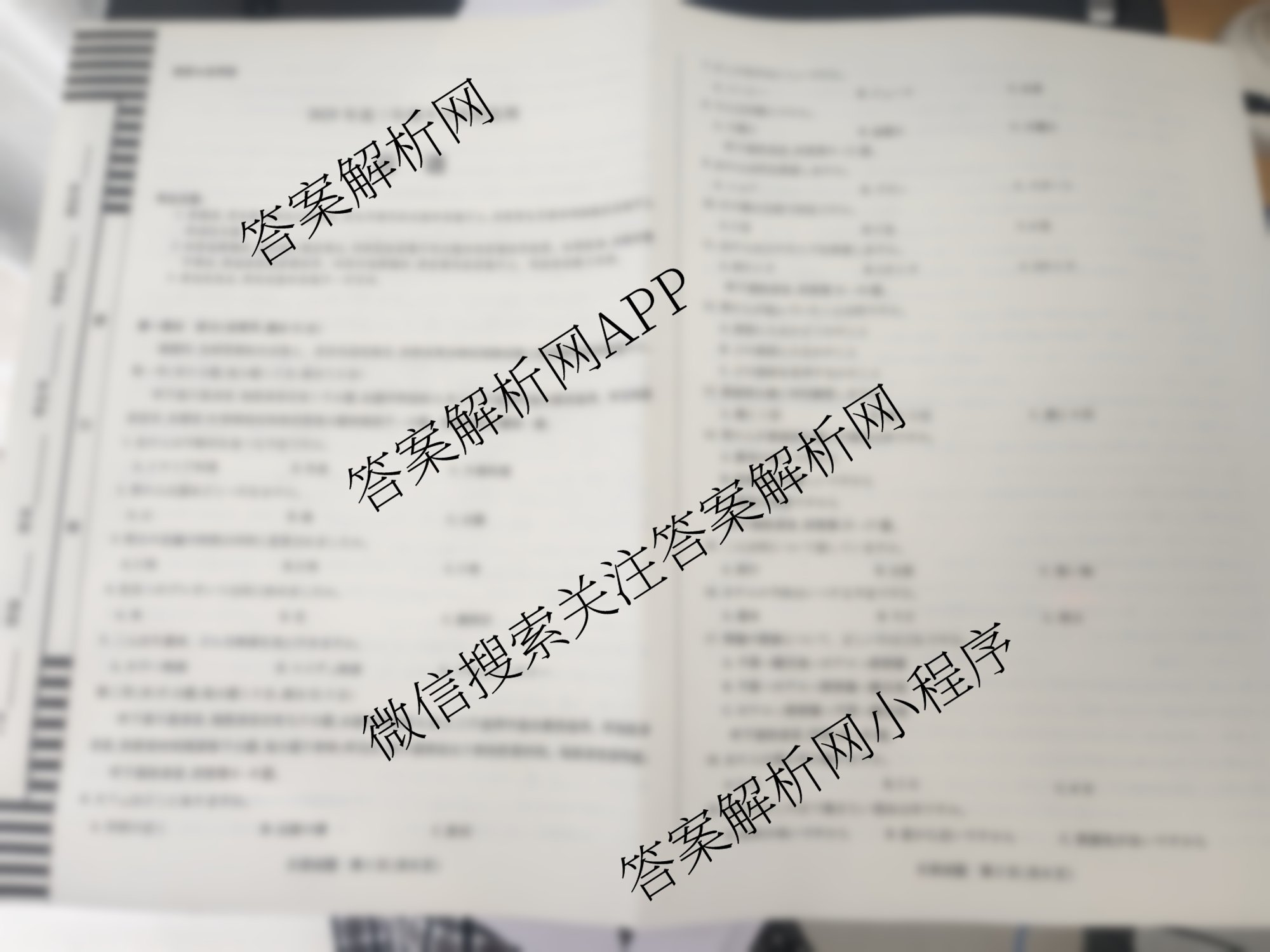 天一大联考2025年高三年级9月质量监测(已更新地理、语文、英语等10份)日语试题