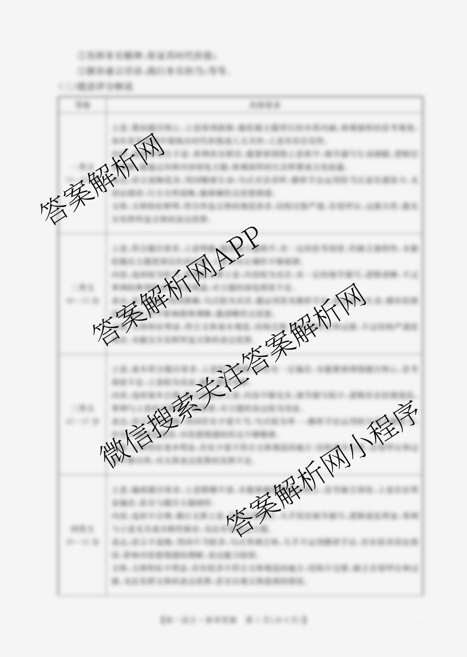 江西省2025-2026学年高一年级考试(10.10)各科答案及试卷（9科全）语文答案
