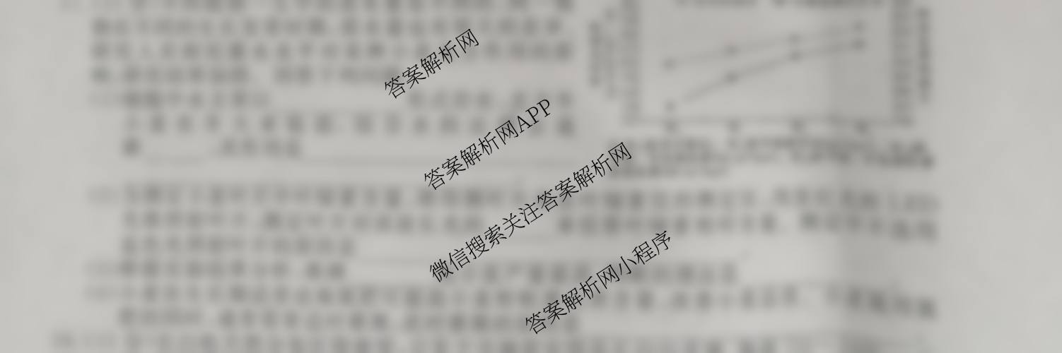 2026届高三总复习名师原创模拟(二)2各科答案及试卷（含政治(XS6) 生物(GDX6) 物理(CQX6)等39份）生物试题