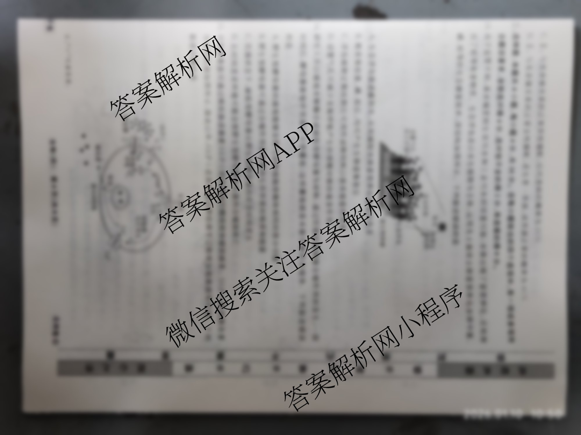 衡水名师卷高考模拟调研卷 2026年普通高等学校招生全国统一考试模拟试题(四)4试卷及答案汇总（含物理 政治 化学等）生物试题