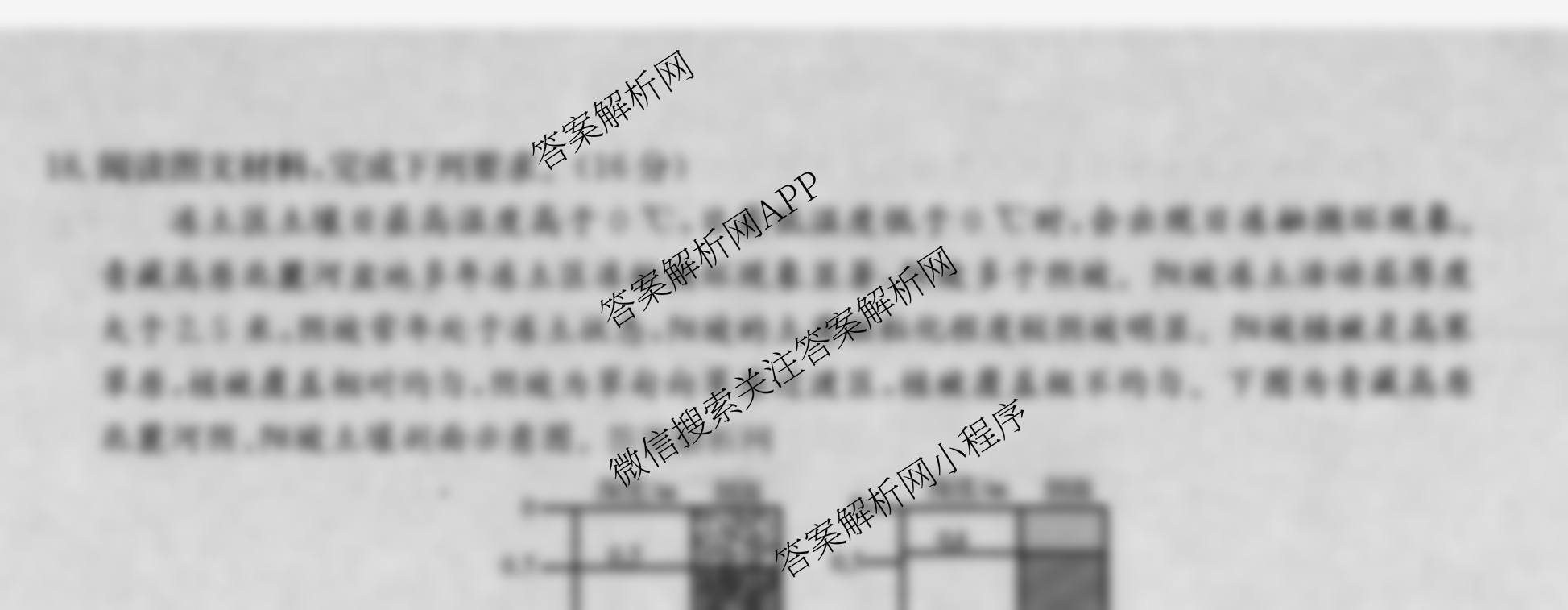 2026年高考单科综合模拟信息卷(二)2试卷及答案汇总（含历史(A) 生物(A) 物理(A)等9份）地理试题