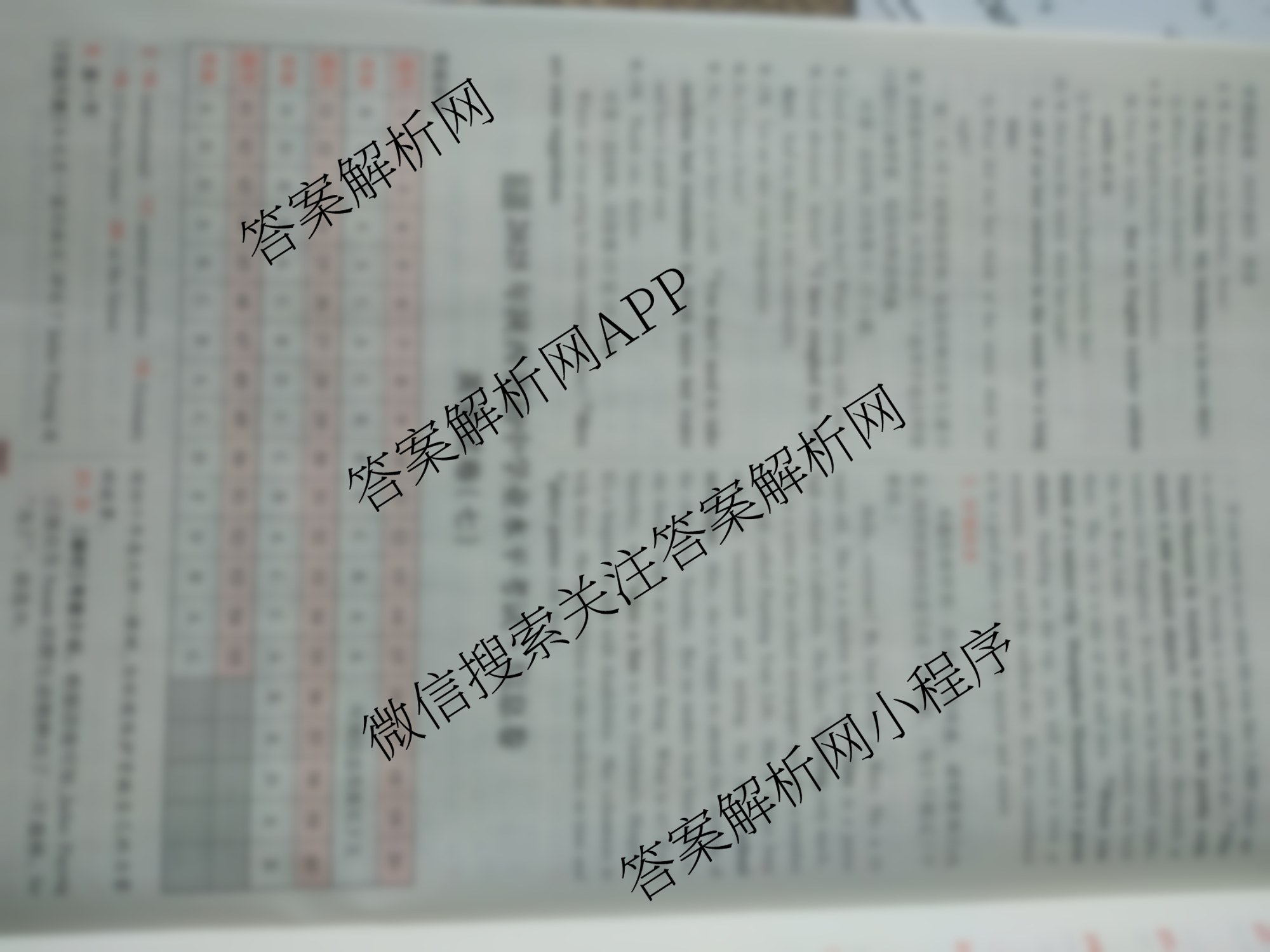 中考快递2025年陕西省初中学业水考试信息卷(七)7试卷及答案汇总: 含道德与法治 英语 历史试卷解析英语答案