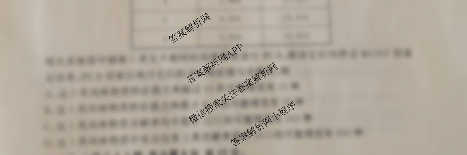 衡水真题密卷2025-2026学年度综合能力调研检测(五)5试卷及答案汇总（15科全）数学试题